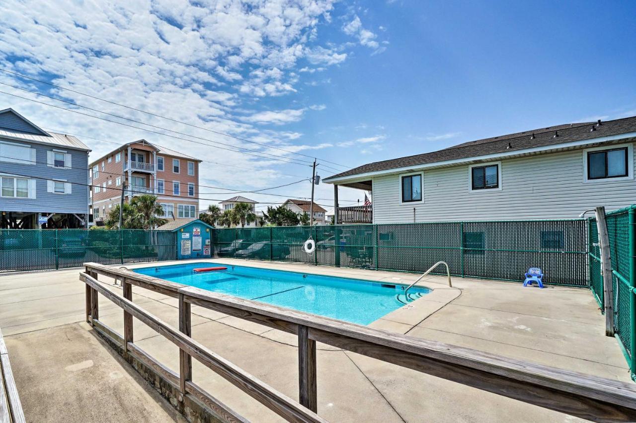 Condo With Balcony And Pool Walk To 2 Beach Accesses! 卡罗来纳比奇 外观 照片